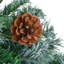 Artificial Christmas Tree Christmas Display with LEDs and Pinecones-173904028