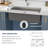  30'' L Single Bowl Undermount Ledge Workstation Stainless Steel Kitchen Sink