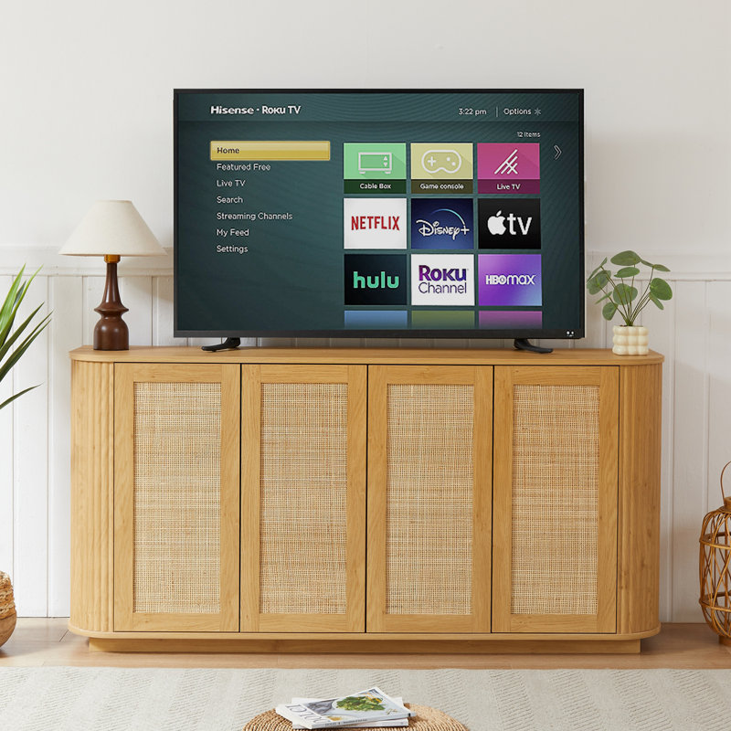Meuble télé 4 portes avec 2 armoires
