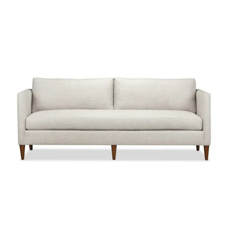 Canapé Clifford de 87 po avec banquette rembourrée sur mesure, Marquis Midnight
