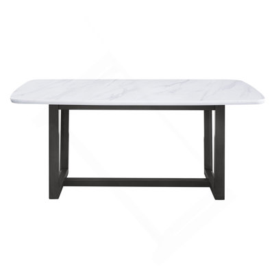 Madan Dining Table W/Marble Top