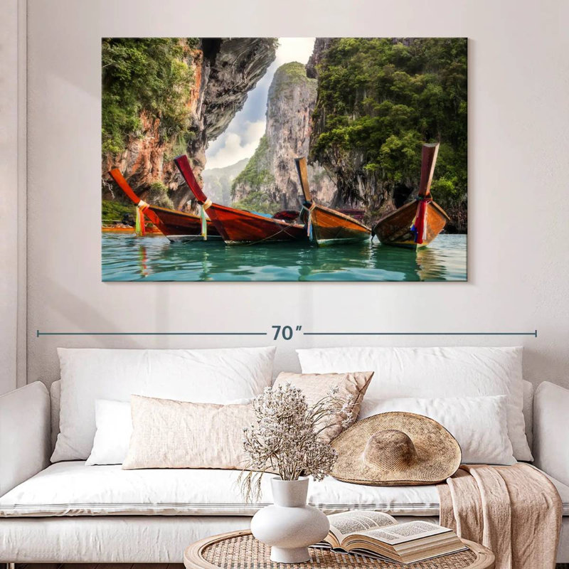 Bateaux Mehar Railay Beach, H 34 po x l 51 po