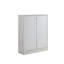 Armoire à chaussures / rangement avec deux portes et cinq tablettes