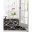 Tapis noir à motif géométrique Tucson-1564508059