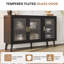 Ensemble de 2 buffets noirs de 47,6 po