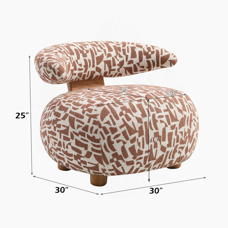 Fauteuil d'appoint Lynn