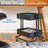 ECR4Kids 2-Tier Metal Rolling Utility Storage Cart, Multipurpose Organization-59602048