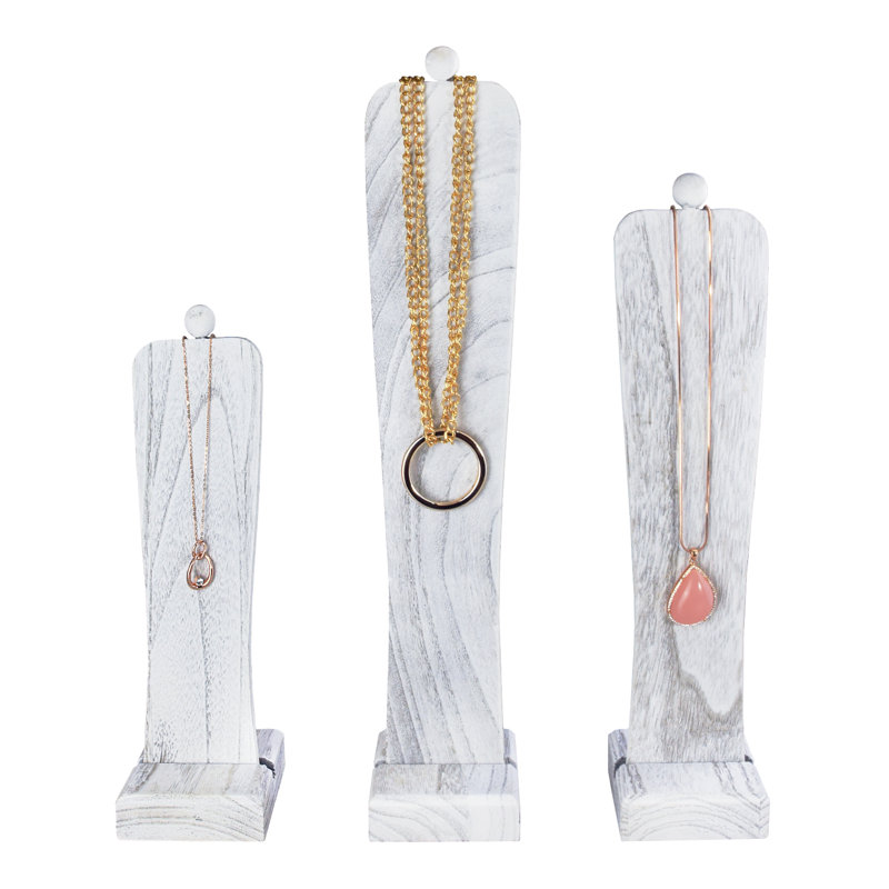 Wood Jewelry Stand