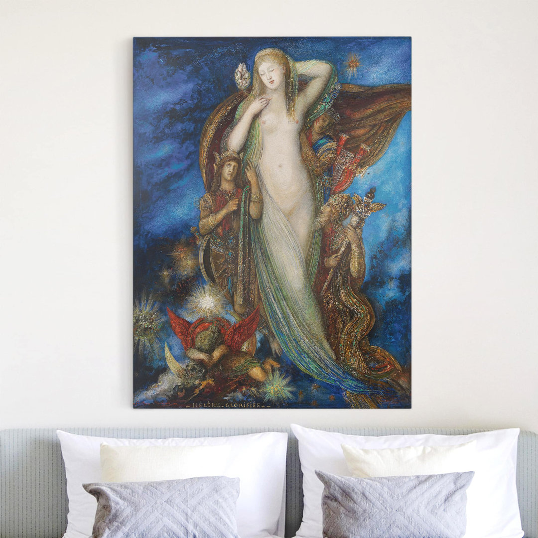 Leinwandbild Verherrlichung Helenas von Gustave Moreau