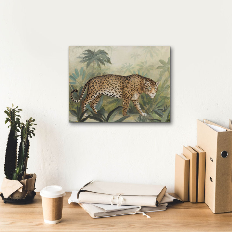 Epic Graffiti 'Prowl 1' by Julia Purinton Canvas Wall Art, 12" H x 16" W x 0.75" D