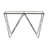 Conant 46'' Glass Top Console Table