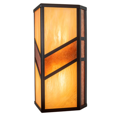 Tishawn Steel Flush Mounted Sconce