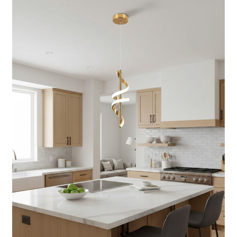 - Light Gold Pendant