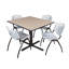Table de salle à manger Neyland Cain-32520606-32520602-32520599
