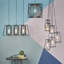 Leyva 6 - Light Black Cluster Pendant-35064255
