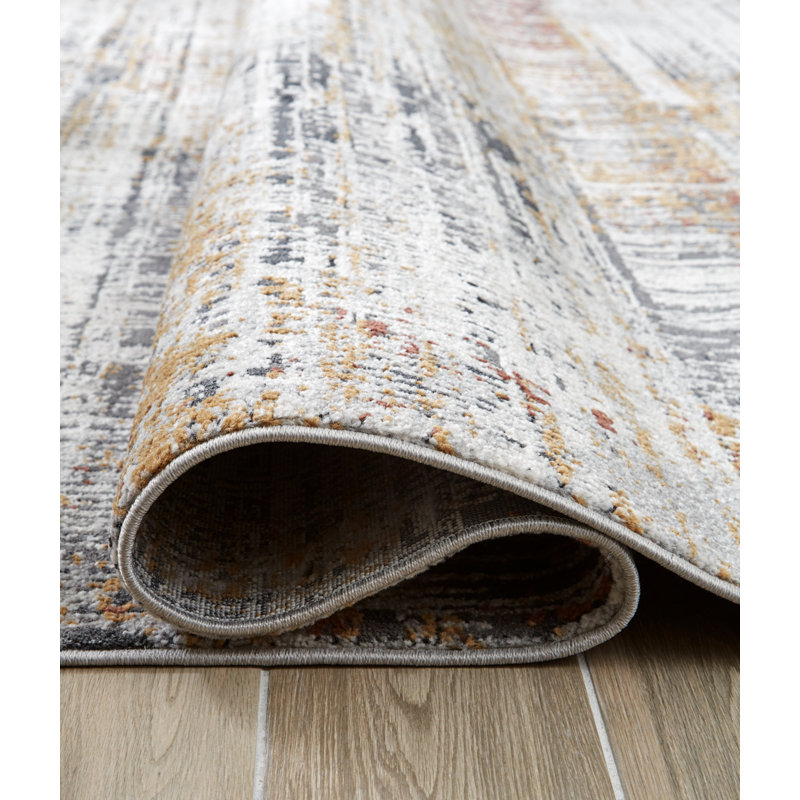 Orletta Abstract Indoor Rug, Rectangle 5'3" x 7'3"