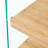 Three levels of bedside tables. The board surface is MDF, with stickers-1017071964