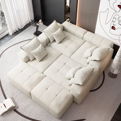 Canapé modulaire surdimensionné Boneless
