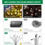 Guirlande de lumières sphériques solaires 3 po