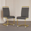 Chaises de salle à manger rembourrées en polyuréthane à haut dossier-834372645-834372650-835045402