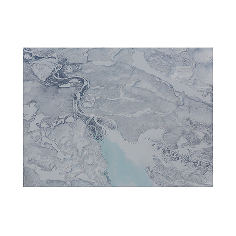 Glacier 1 Print by Francis Augustine, Acrylic, No Mat, 30" H x 40" W