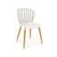 Chaises de salle à manger d'extérieur 100% bois Amazonia-88887041-88492184