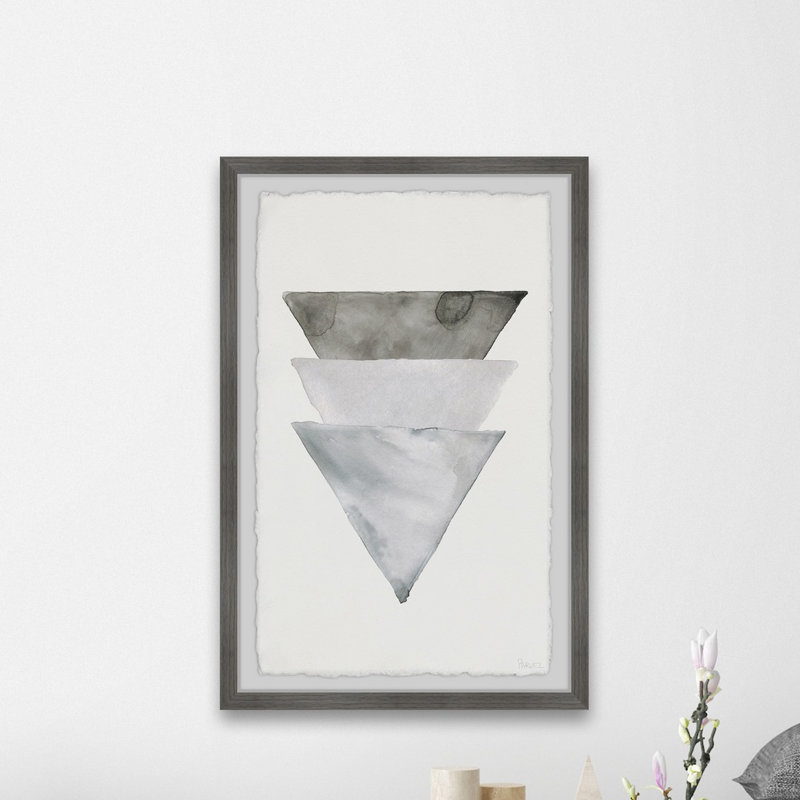 «Reversed Pine Tree», reproduction encadrée, H 36 po x l 24 po x P 1,5 po