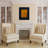 Framed Wall Art - Nicole Dietz ‘Bird Pair Yellow’ Wall Decor with Matted Frame - Living Room, Kitchen, and Bathroom Art - 16x20-31453440-31453438