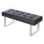 Dabrielle Faux Leather Upholstered Bench