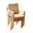 Mashburn 6 - Person Teak Wood Patio Dining Set with Round Table-855785935-931824886