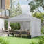 Atal 3m x 3m Steel Party Tent