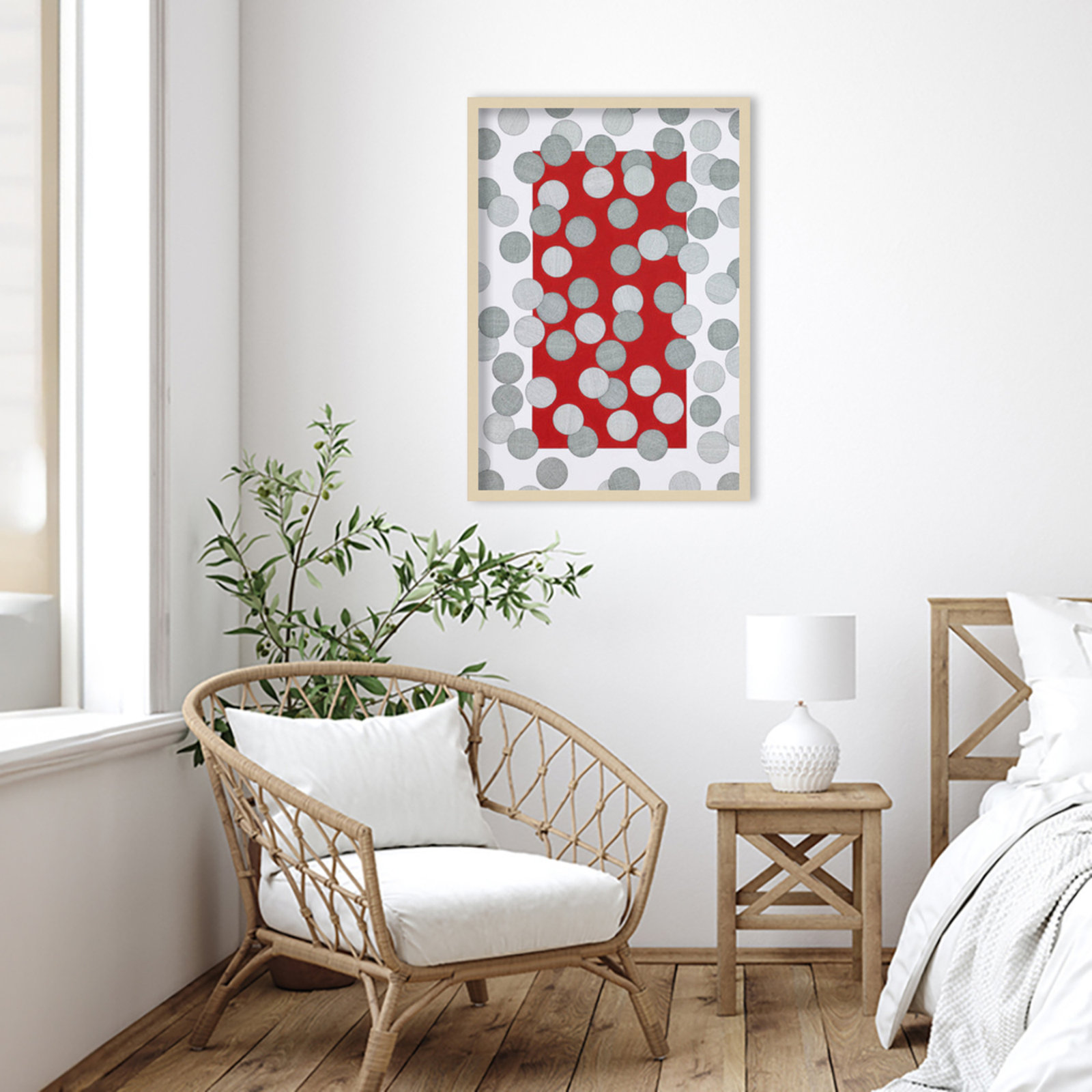 Over the Hills and Far Away Print, Brown, 33" H x 23" W x 1" D