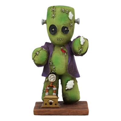 Journée du steampunk dead clockwork pinhead monster frankenstein avec des coutures voodoo figurine Carnanreagh