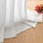 Farmhouse Sheer Curtains for Living Room Rod Pocket Panels Set-439441158-439441272