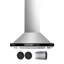 Hotte murale de 30 po pour hotte de cuisine à fixation au plafond 800 CFM et commande tactile
