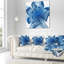 Grand coussin floral fractal avec grand coussin pétales-29457106-29457110