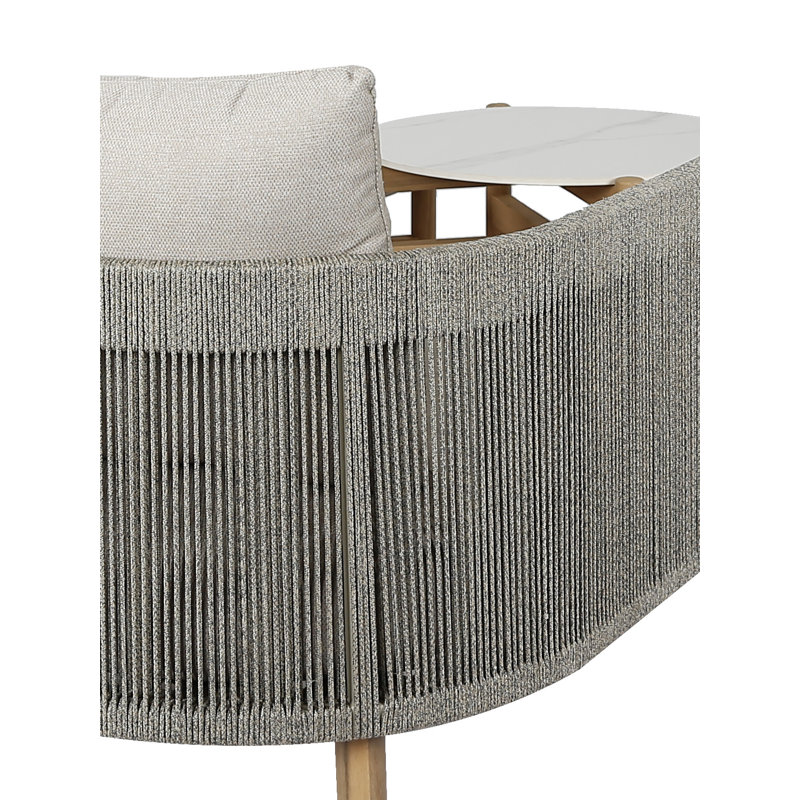 Marche Wicker 4 - Person Garden Lounge Set