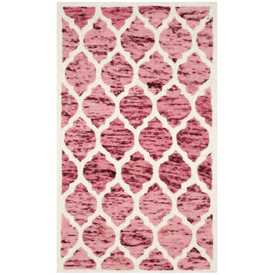 Bertok Hand Loomed Wool Geometric Rug