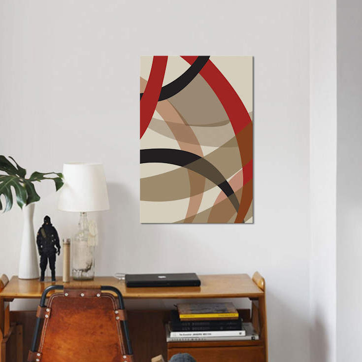 «Loose II» par PI Studio - impression sur toile tendue, H 26 po x l 18 po x P 1,5 po