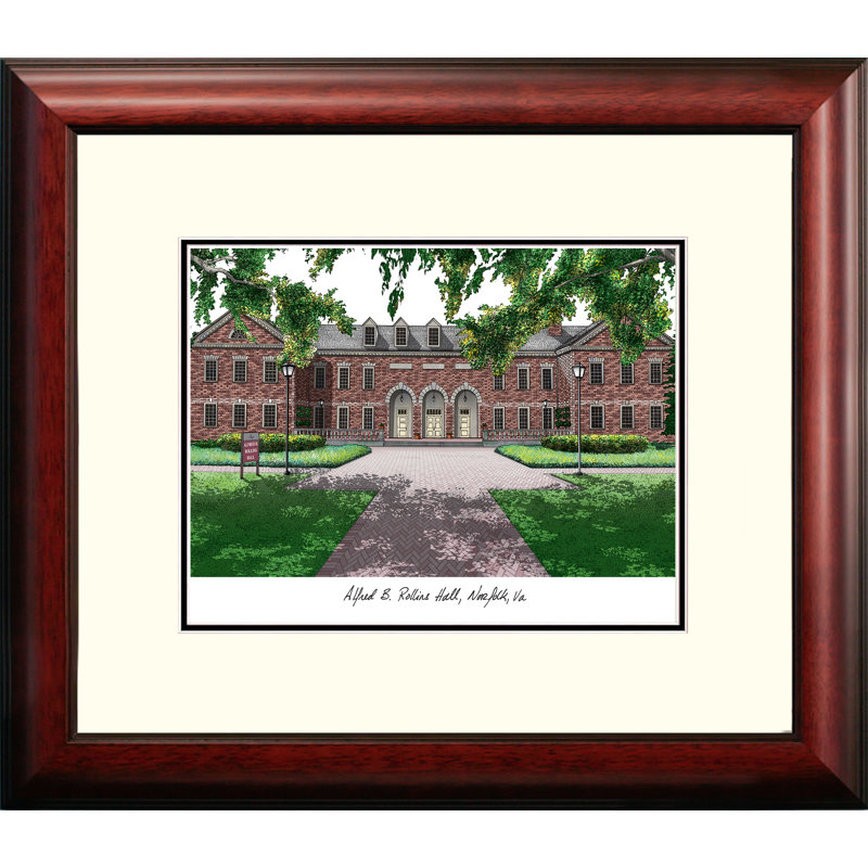 Alumnus lithographique, reproduction de photo encadrée, St. Blue Raiders de Middle Tennessee
