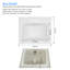 24'' Ceramic Single Bathroom Vanity Top with Sink Only and Overflow