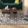 Tapis intérieur tissé à plat à motif géométrique en laine et en coton Antoinette Authentic
