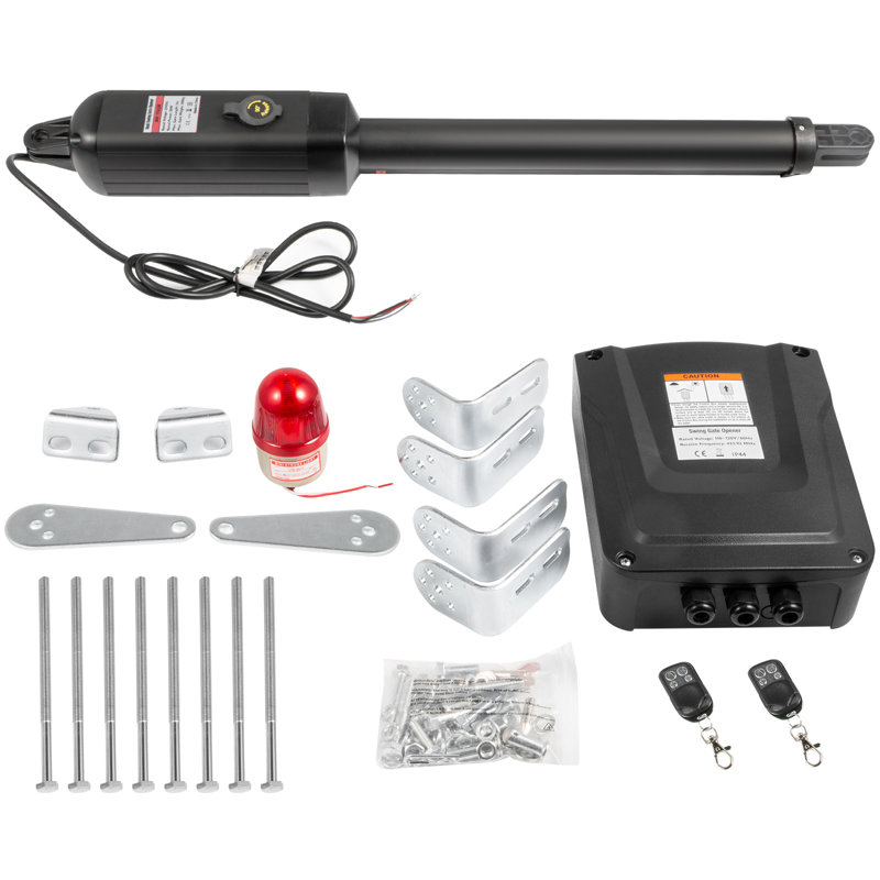 VEVOR Electric Gate Opener, Single Swing Gate Opener 16 mm/s Speed 80W Automatic Gate Openers