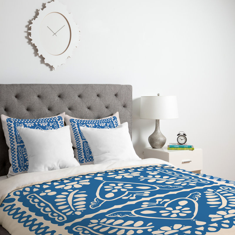 Housse de couette Fiesta De Corazon, Housse de couette pour lit simple / TG