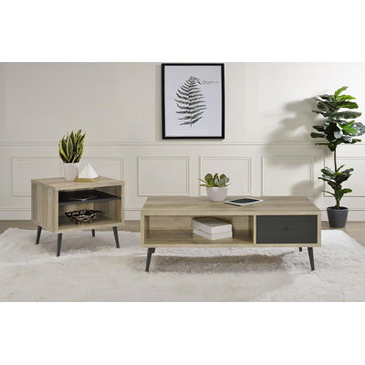 Mattox 2-pcs Living Room Table Set