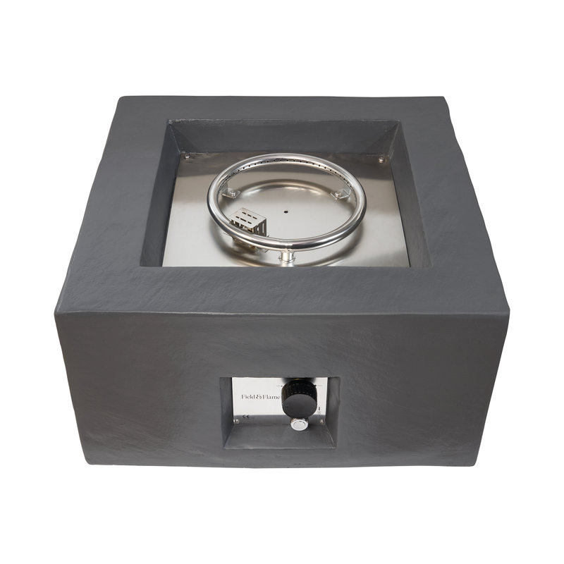 Square Natural Gas Smokeless Fire Pit