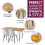 Mose 6 - Person Dining Set