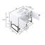 Meuble-lavabo moderne simple blanc l 36 po x P 18,25 po x H 37,75 po Scarsdale-71014182