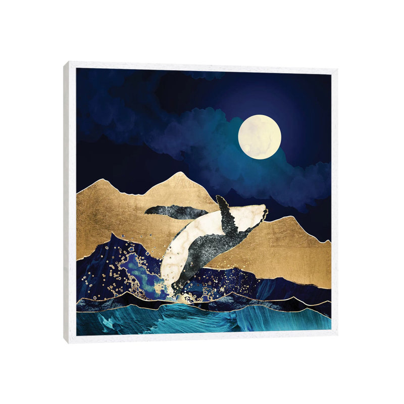 Live Free - Print on Canvas, 66.04 cm H x 66.04 cm W, White Framed