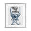 «Wash Your Hands», reproduction encadrée sous verre rétro, design par Susan Ball-821359540-821359539